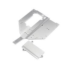 Losi Chassis and Motor Cover Plate: Super Baja Rey - LOS251061