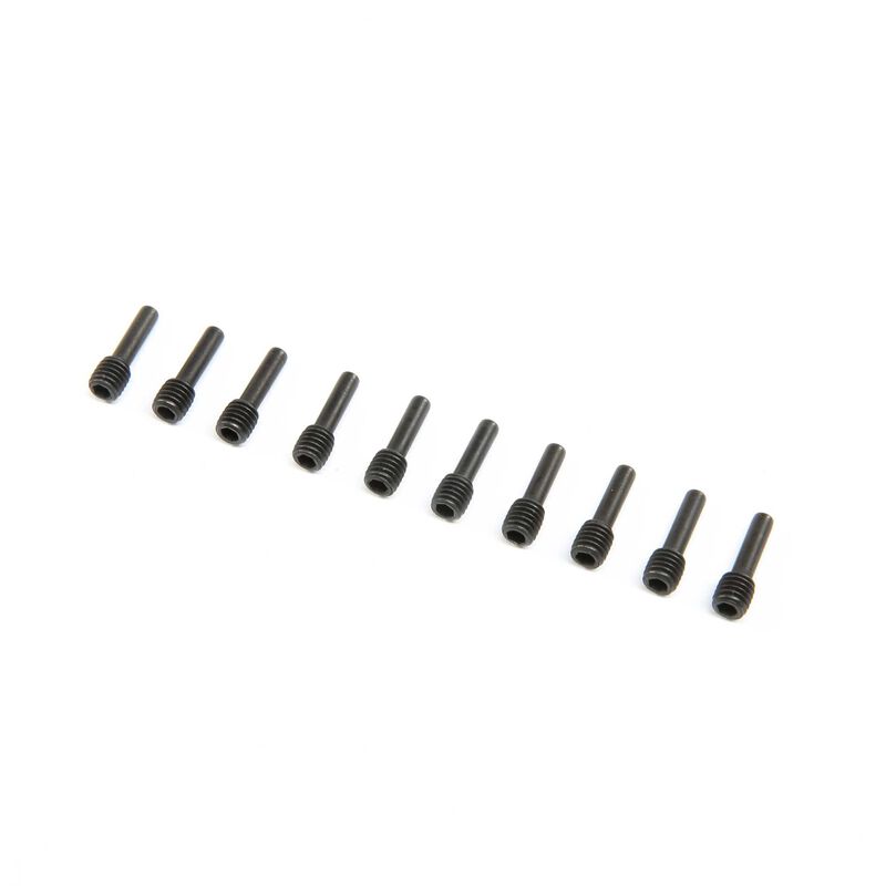 Losi Driveshaft Screw Pin, M5x16mm, Steel (10): SBR/SRR - LOS252131