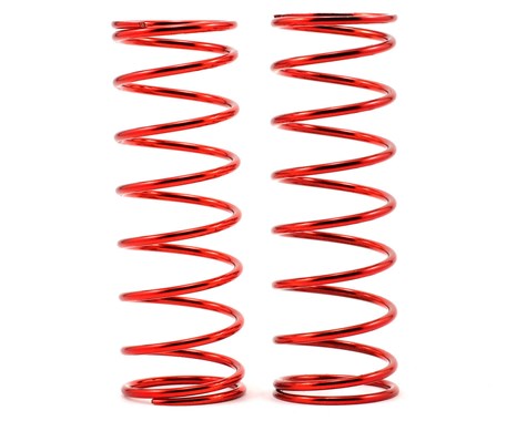 Losi Front Springs 12.9lb Rate, Red (2): 5IVE-T - LOSB2966