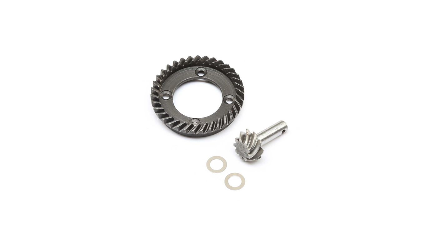 Losi Rear Ring and Pinion Gear Set: TENACITY ALL - LOS232028