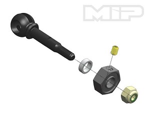 MIP X-Duty CVD Axle, 10mm Offset w/ 5mm Bearing - 18141