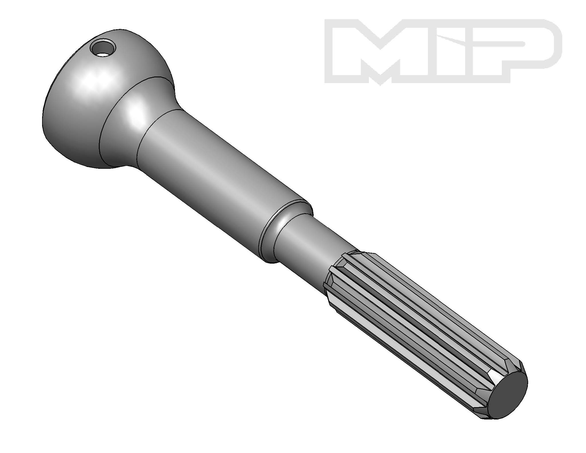 MIP X-Duty CVD Bone Male Traxxas Electric Stampede & Rustler - 11105