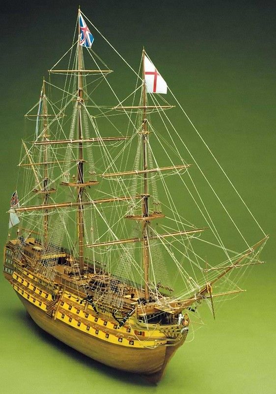 Mantua H.M.S. Victory (Sergal) houten scheepsmodel 1:78