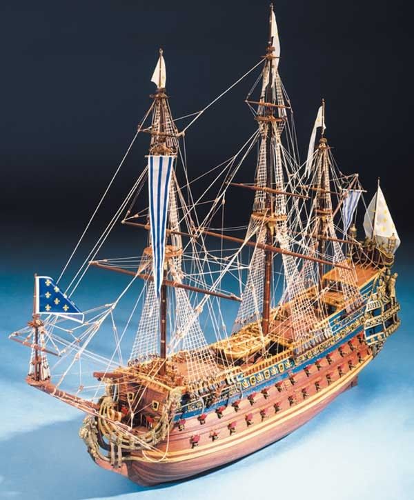 Mantua Le Soleil Royal houten scheepsmodel 1:77