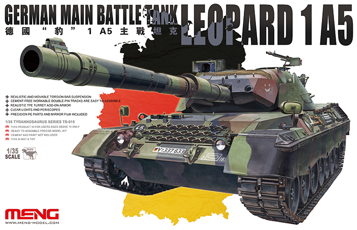 Meng German Main Battle Tank Leopard A15 - 1:35 bouwpakket