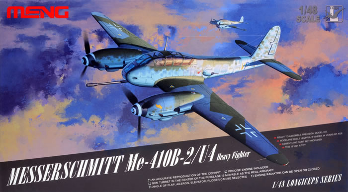 Meng Messerschmitt Me-410B-2/U4 Heavy Fighter - 1:48 bouwpakket