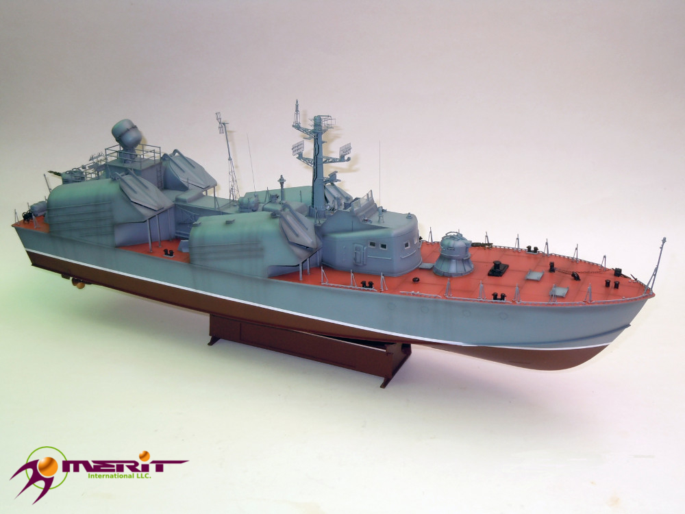 Merit Russian Navy OSA Class Missile Boat OSA1 - 1:72 bouwpakket