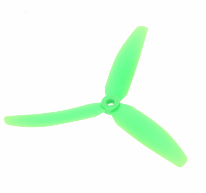 Mini quadcopter tri-propellers 5030 1xCW 1xCCW - Groen