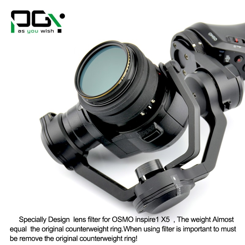 PGYTECH DJI Inspire 1 - DJI Osmo X5 Filter Lens ND16