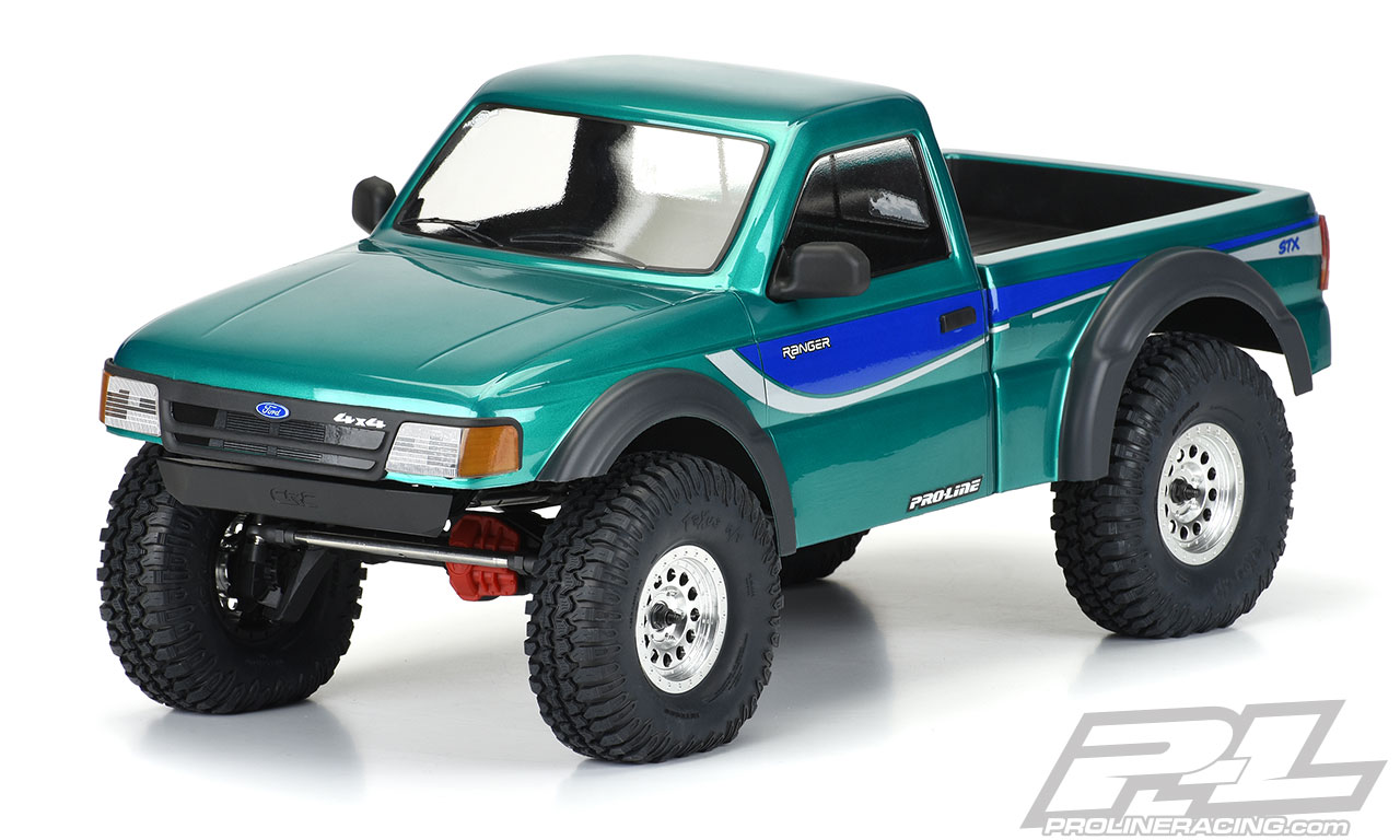 Proline 1993 Ford Ranger Clear Body Set for 12.3" (313mm) Wheelbase Scale Crawlers