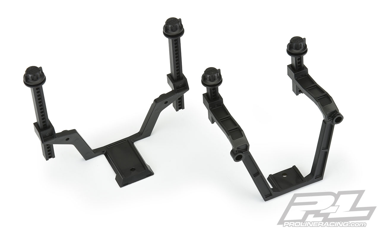 Proline Extended Front and Rear Body Mounts (MAXX) for MAXX 4S