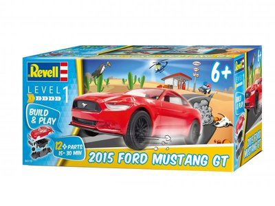 REVELL 2015 FORD MUSTANG GT BUILD & PLAY - 06110
