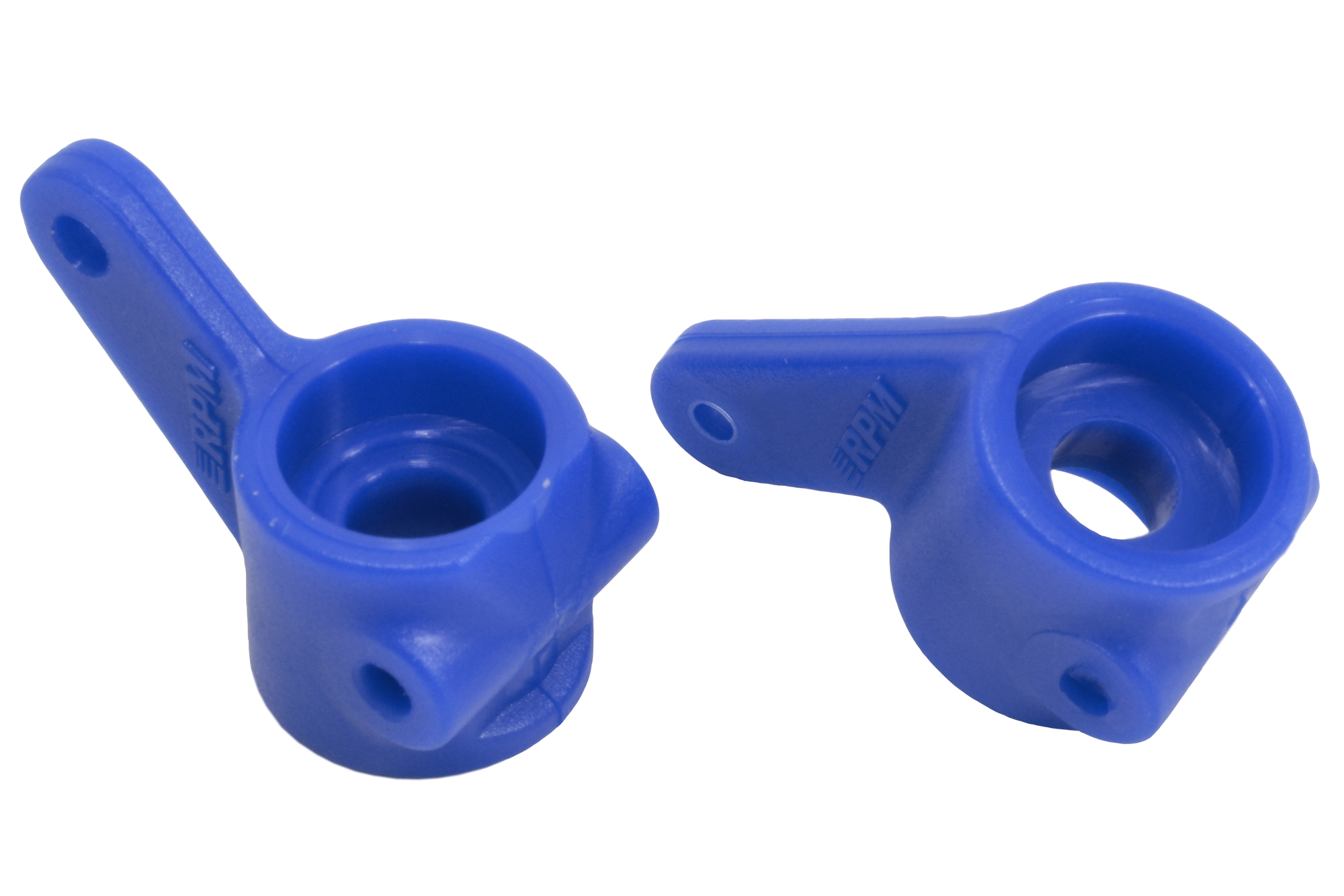 RPM Stampede & Rustler Front Bearing Carriers - Blue RPM80375