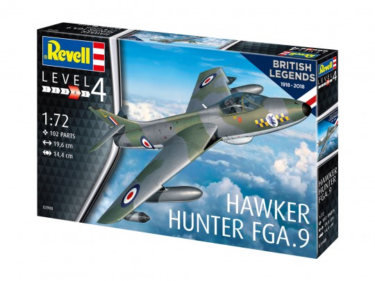 Revell 100 Years RAF: Hawker Hunter FGA 1:72 bouwpakket