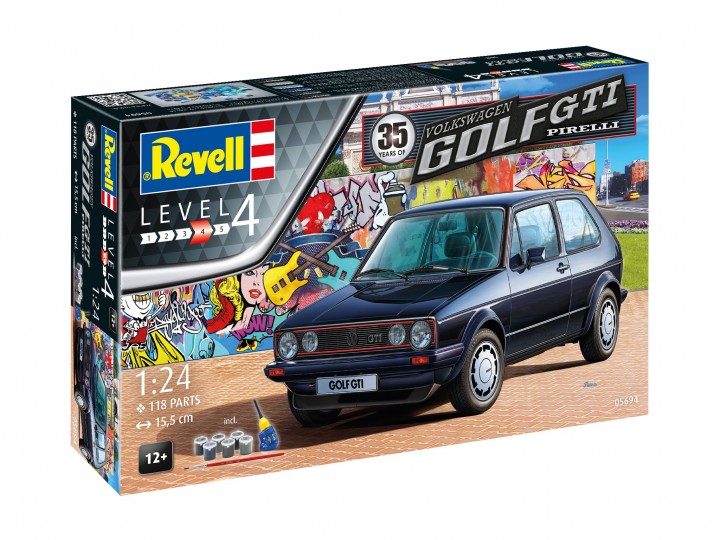 Revell "35 Years VW Golf 1 GTI Pirelli" 1:24 bouwpakket