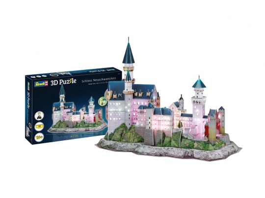 Revell 3D Puzzle Schloss Neuschwanstein LED Edition