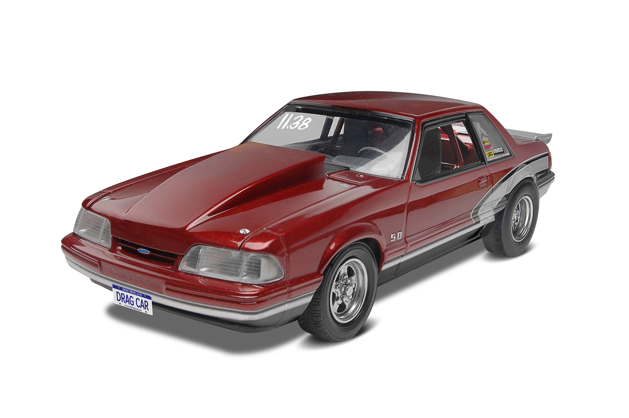 Revell '90 Mustang LX 5.0 Drag Racer in 1:24 bouwpakket