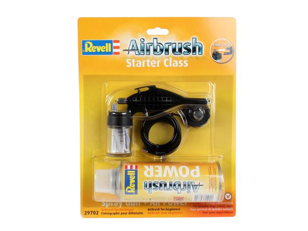Revell Airbrush Starter Class Spray Gun + Perslucht