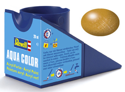 Revell Aqua Color Messing Metallic 18 ml - 36192