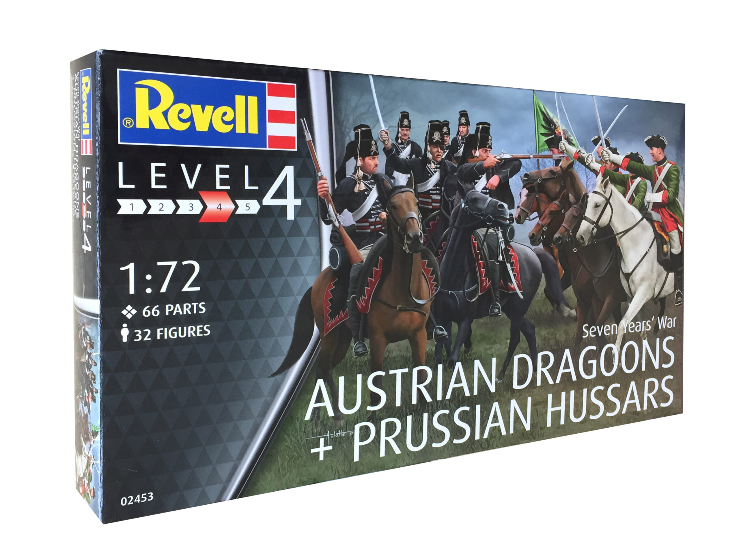 Revell Seven Years War Austrian Dragoons + Prussian Hussars in 1:72 bouwpakket