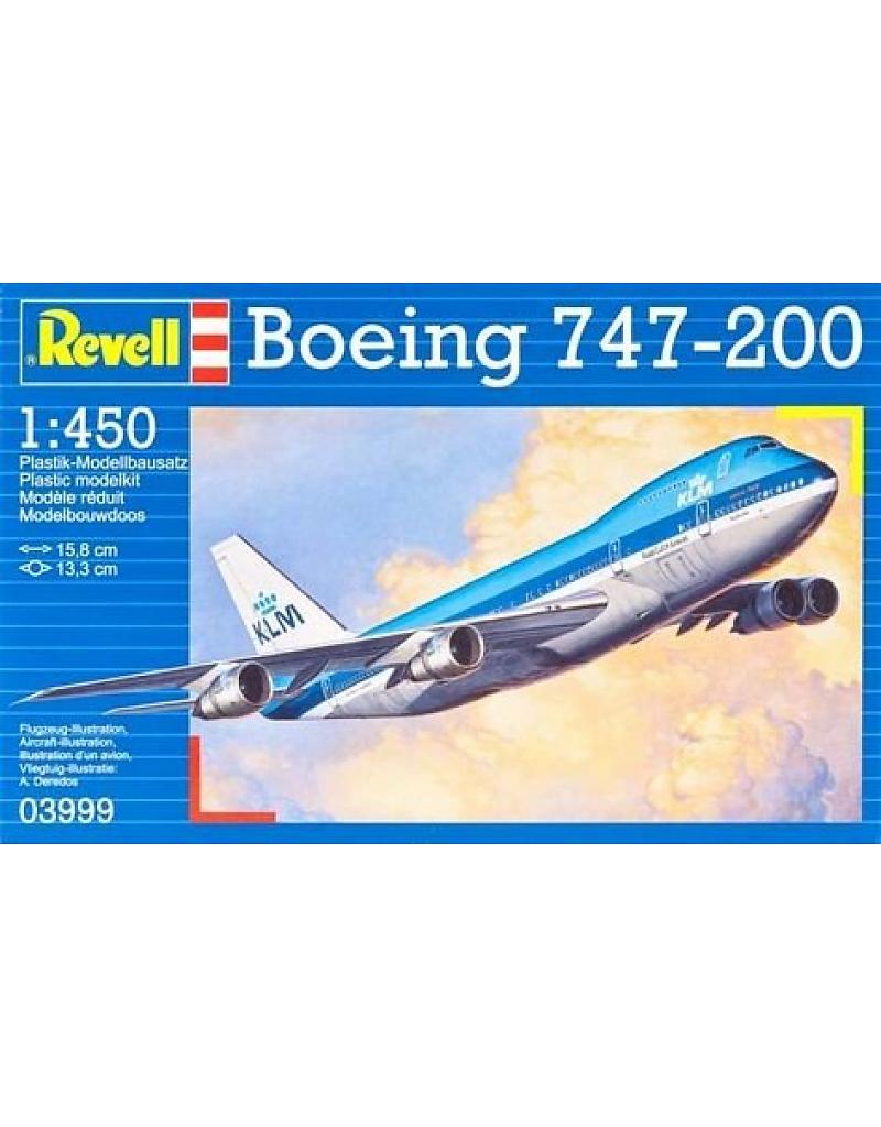 Revell Boeing 747-200 in 1:450 bouwpakket