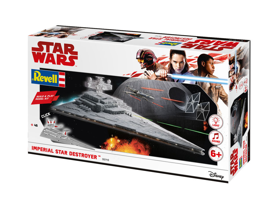 Revell Build & Play Imperial Star Destroyer in 1:4000 bouwpakket 06749