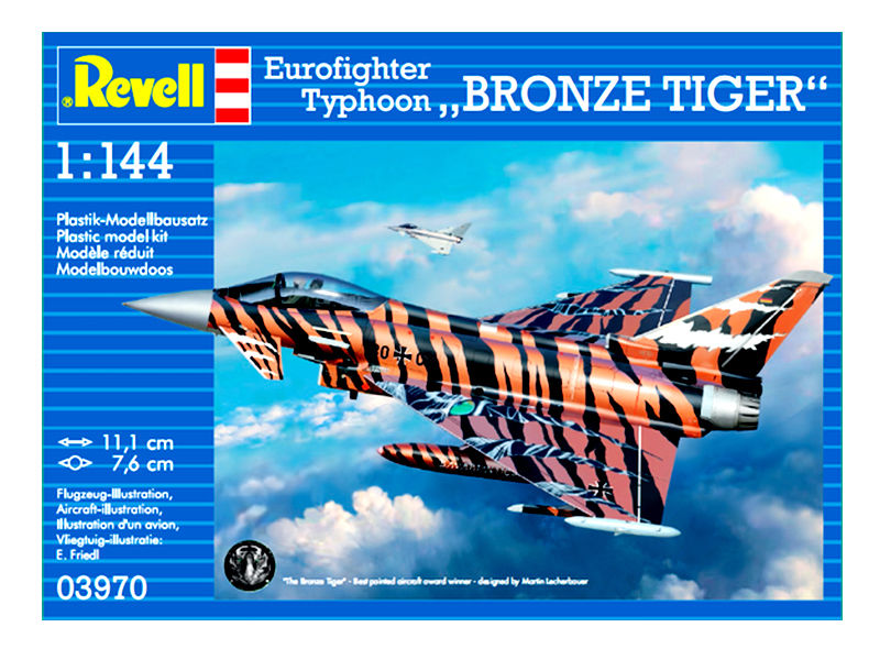 Revell Eurofighter Typhoon Bronze Tiger in 1:144 bouwpakket