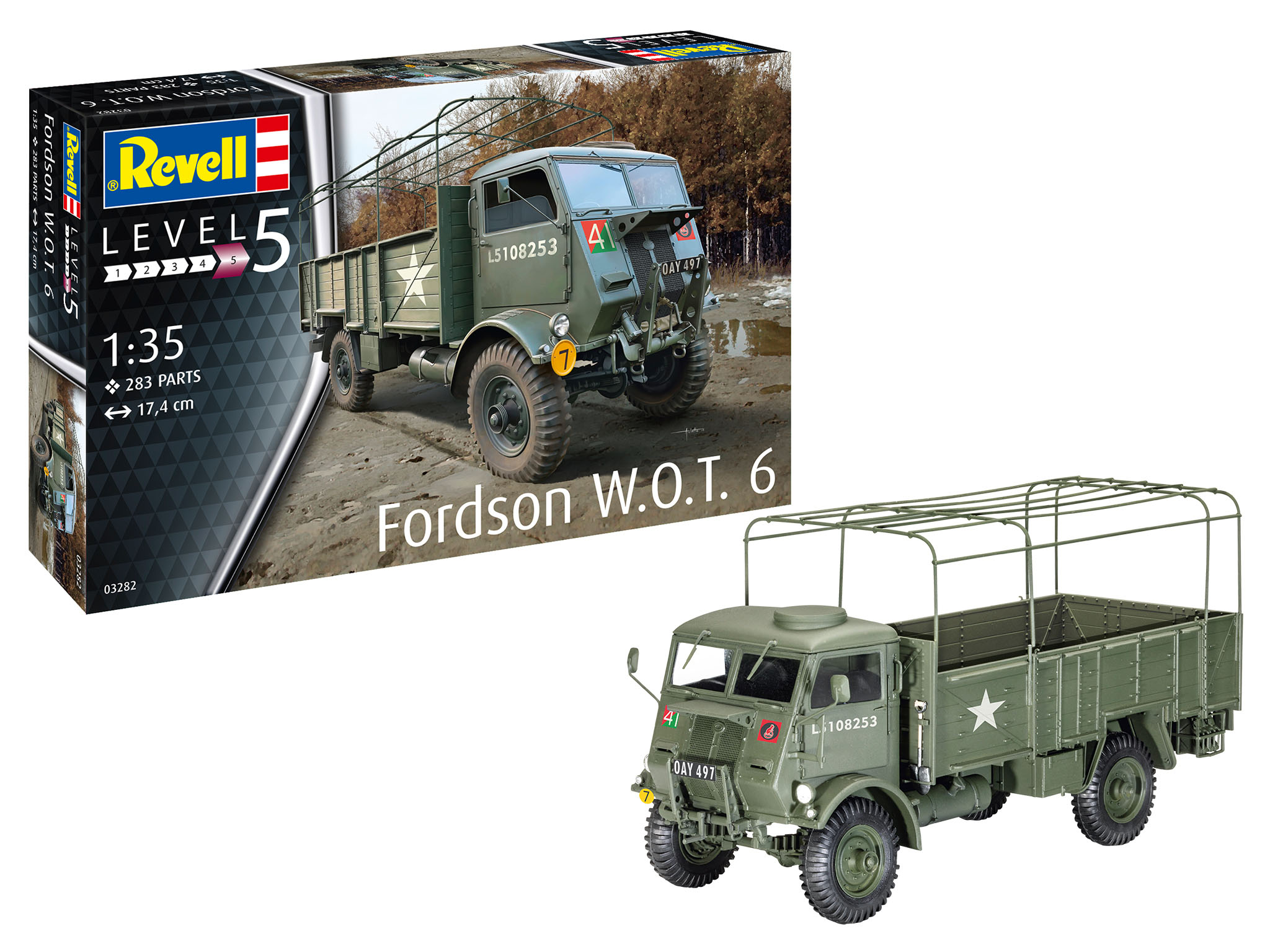 Revell Fordson W.O.T. 6 in 1:35 bouwpakket