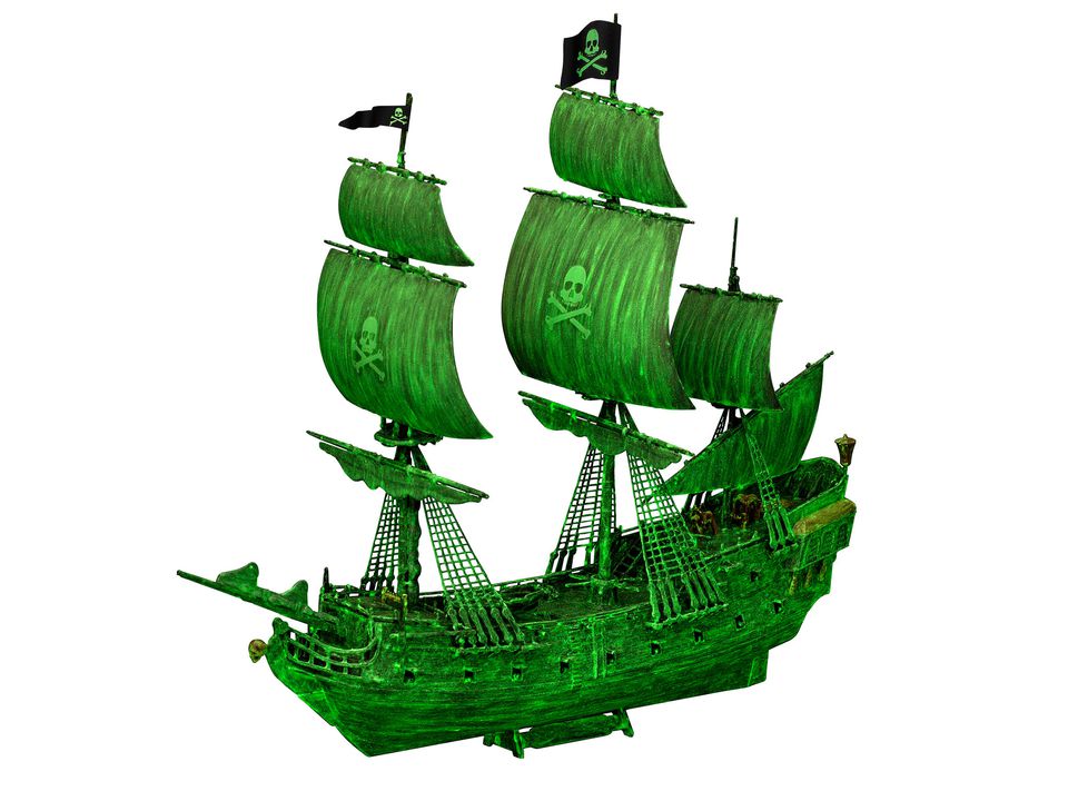 Revell Ghost Ship - easy-click system in 1:150 bouwpakket incl night color