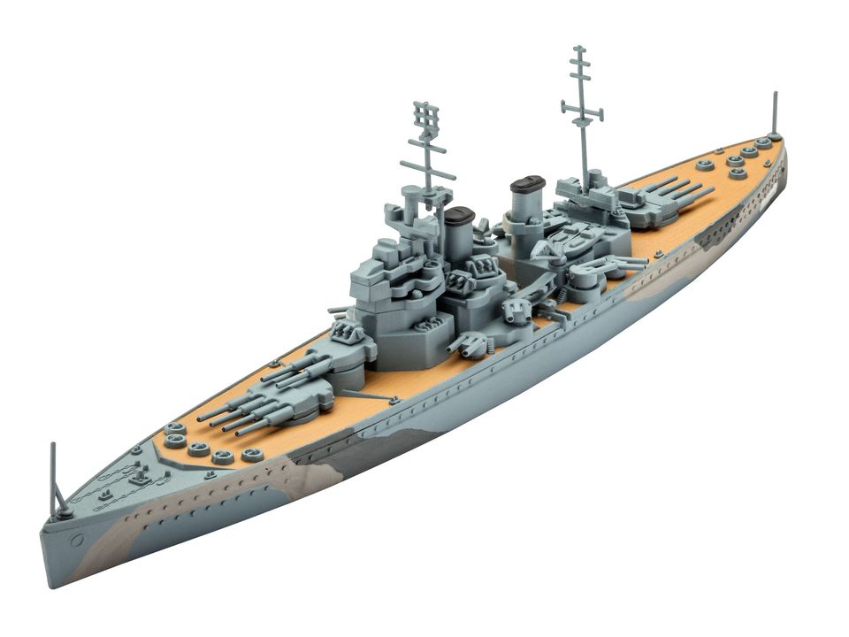 Revell H.M.S. Prince of Wales in 1:1200 bouwpakket