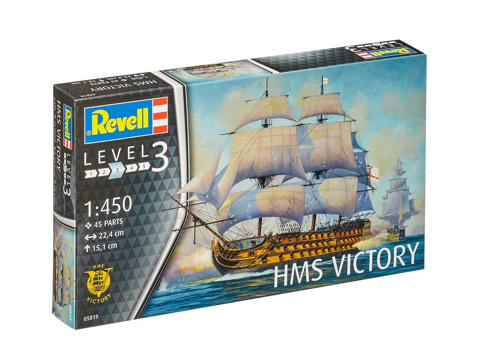 Revell HMS Victory in 1:450 bouwpakket