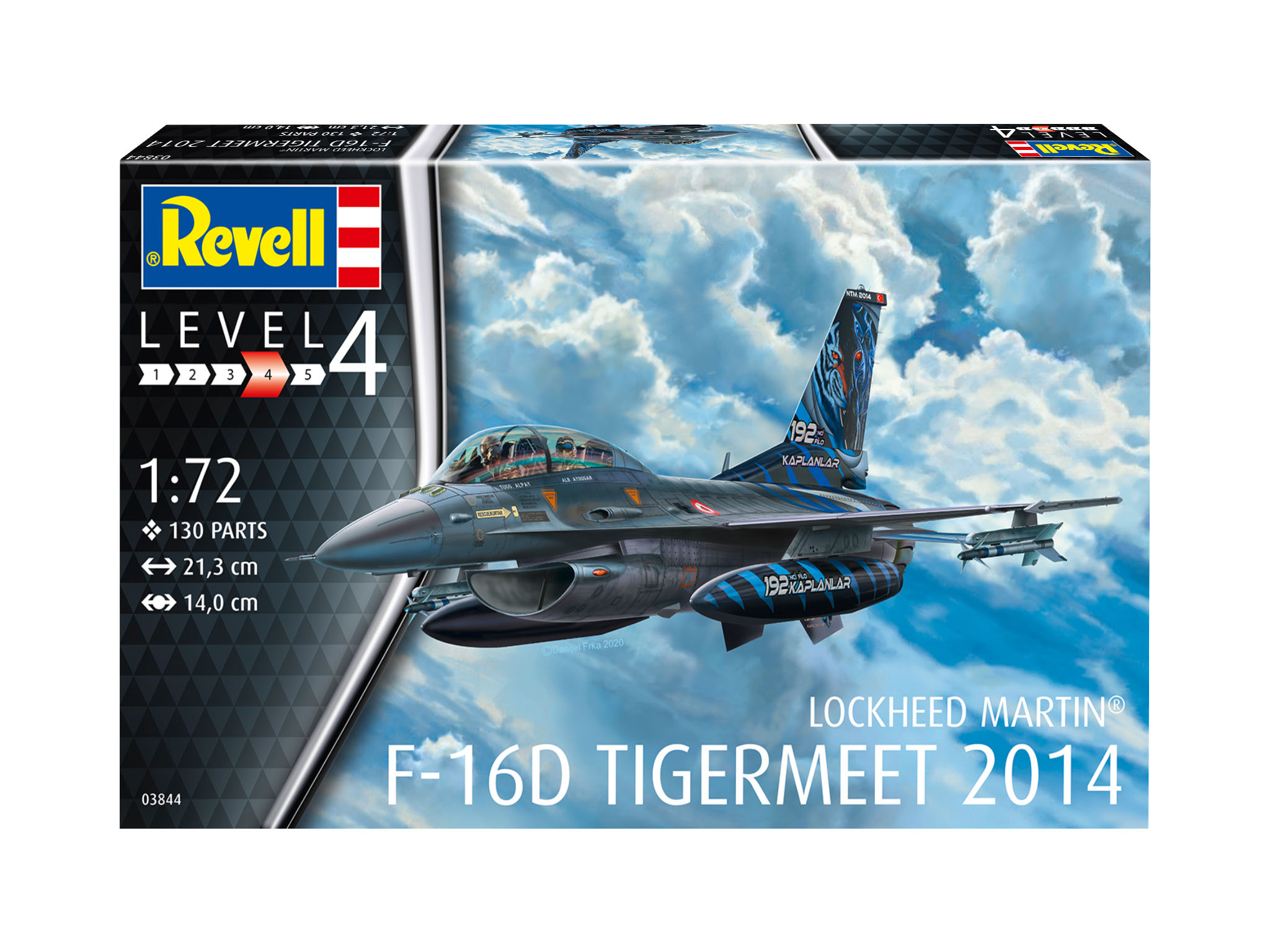 Revell Lockheed Martin F-16D Tigermeet 2014 in 1:72 bouwpakket
