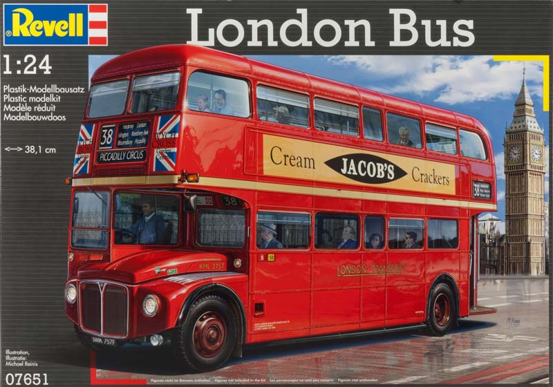 Revell London Bus in 1:24 bouwpakket
