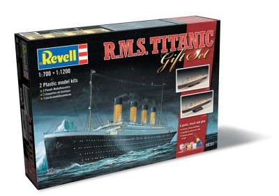 Revell R.M.S. Titanic in 1:1200 bouwpakket met lijm en verf