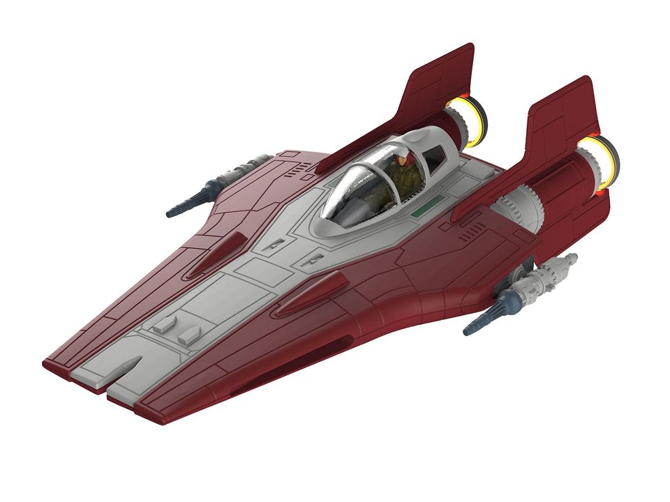 Revell Resistance A-Wing Fighter Red in 1:44 bouwpakket