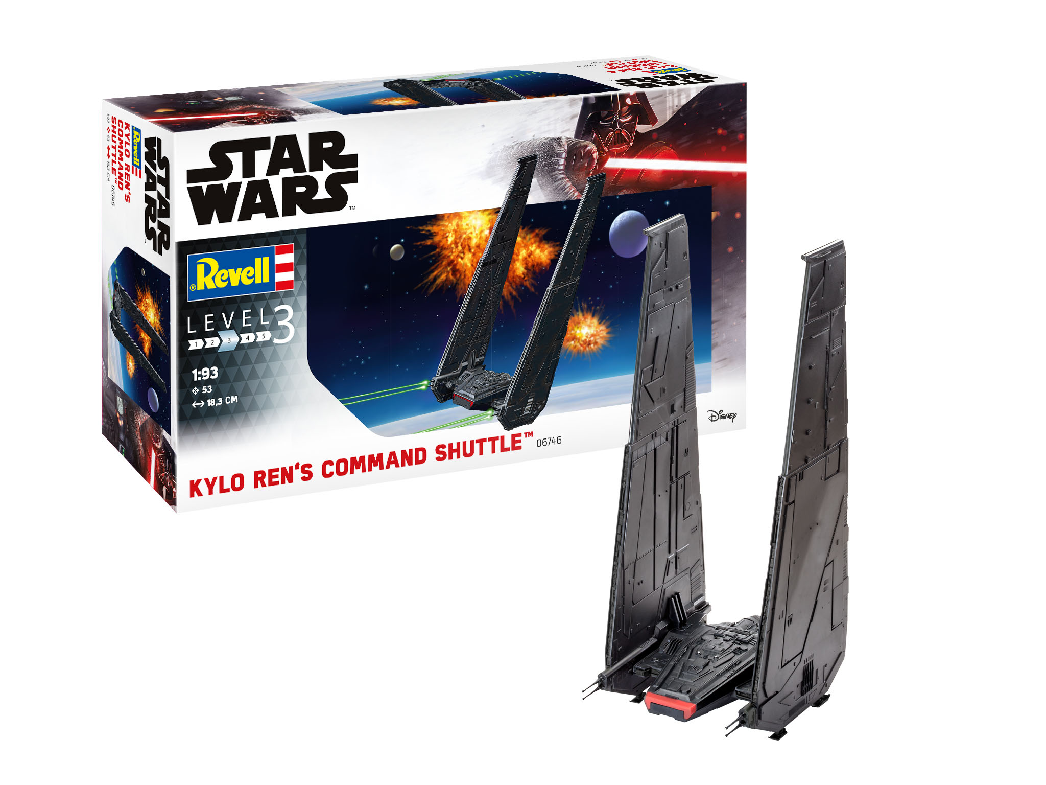Revell Star Wars Kylo Ren's Command Shuttle 1:93 bouwpakket
