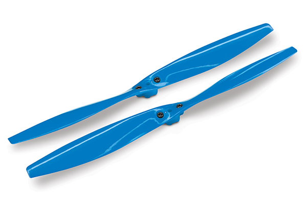 Rotor blade set blue 2 with screws - TRX7929