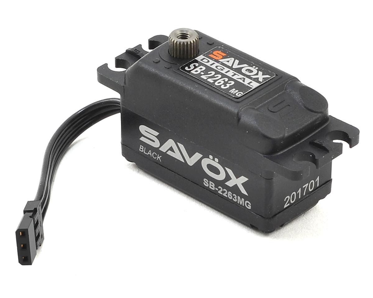 Savox Black Edition SB-2263MG Digital Low Profile Brushless Servo