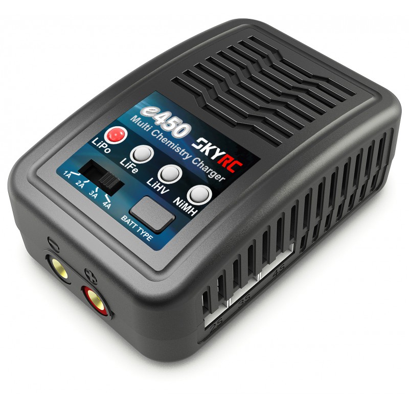 SkyRC E450 Lipo - Life - LiHV - NiMh lader 3A (50 watt)