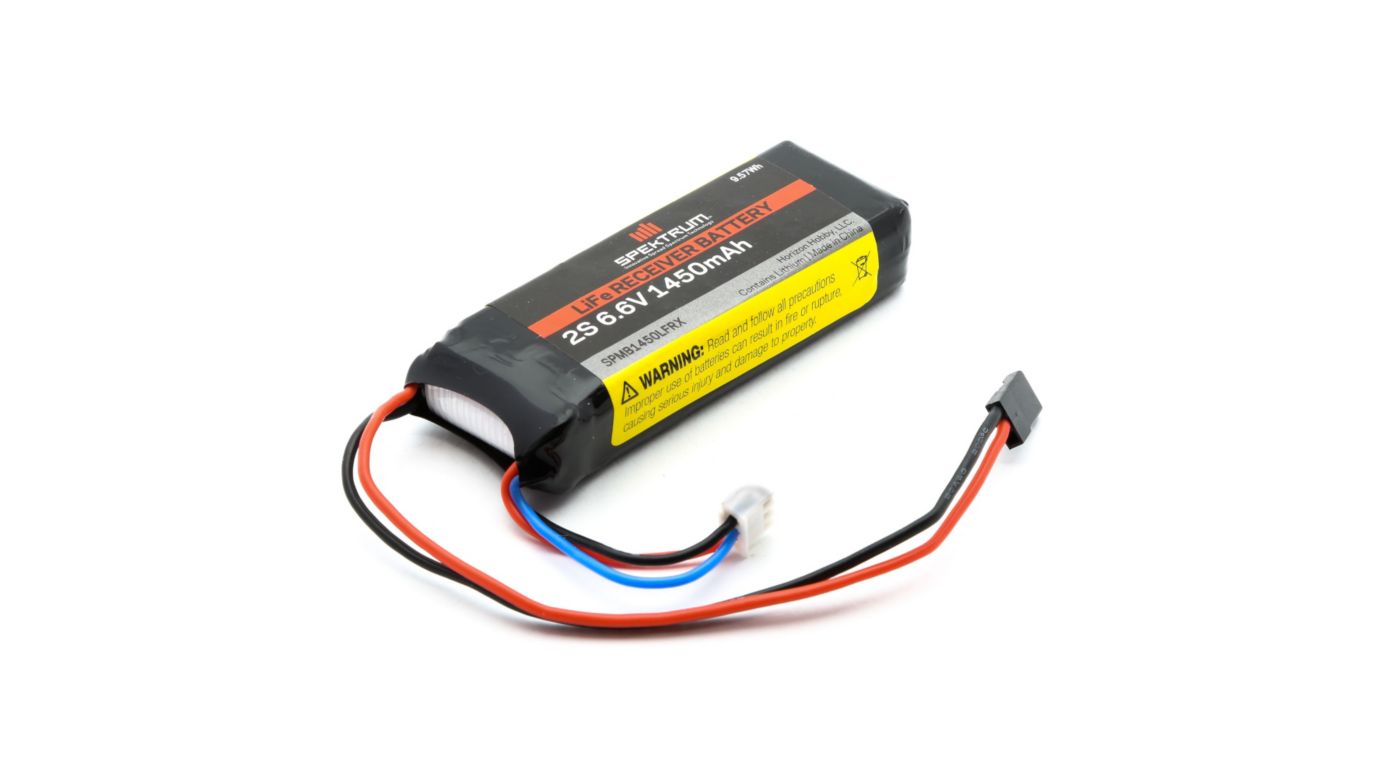 Spektrum 6.6V 1450mAh 2S LiFe Receiver Battery