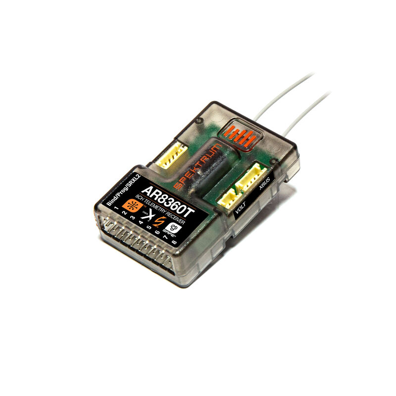 Spektrum AR8360T 8-Channel SAFE & AS3X Telemetry Receiver
