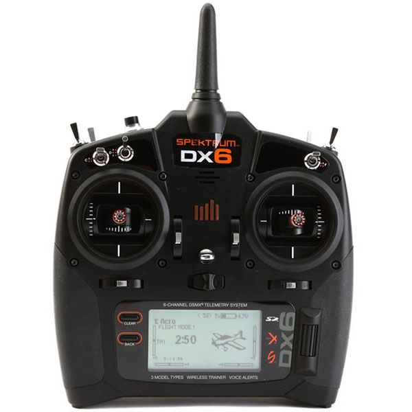 Spektrum DX6 G3 6-Kanaals DSMX Zender Mode 2