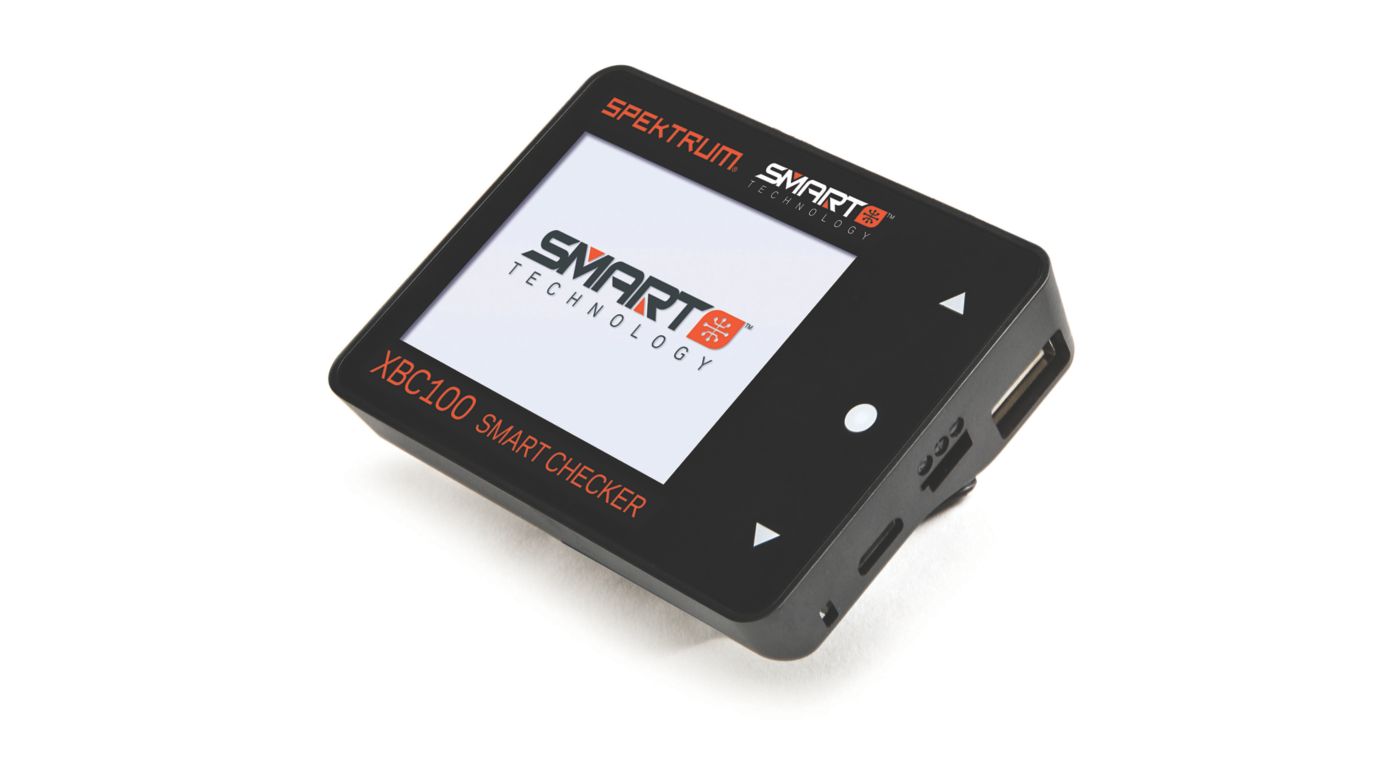 Spektrum XBC100 Smart Battery Checker & Servo Driver (G2 Updates 2022 versie)