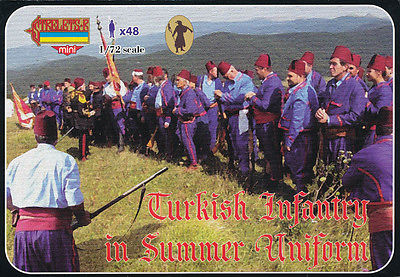 Strelets Turkish Army in Summer Uniform - 1:72 Bouwpakket