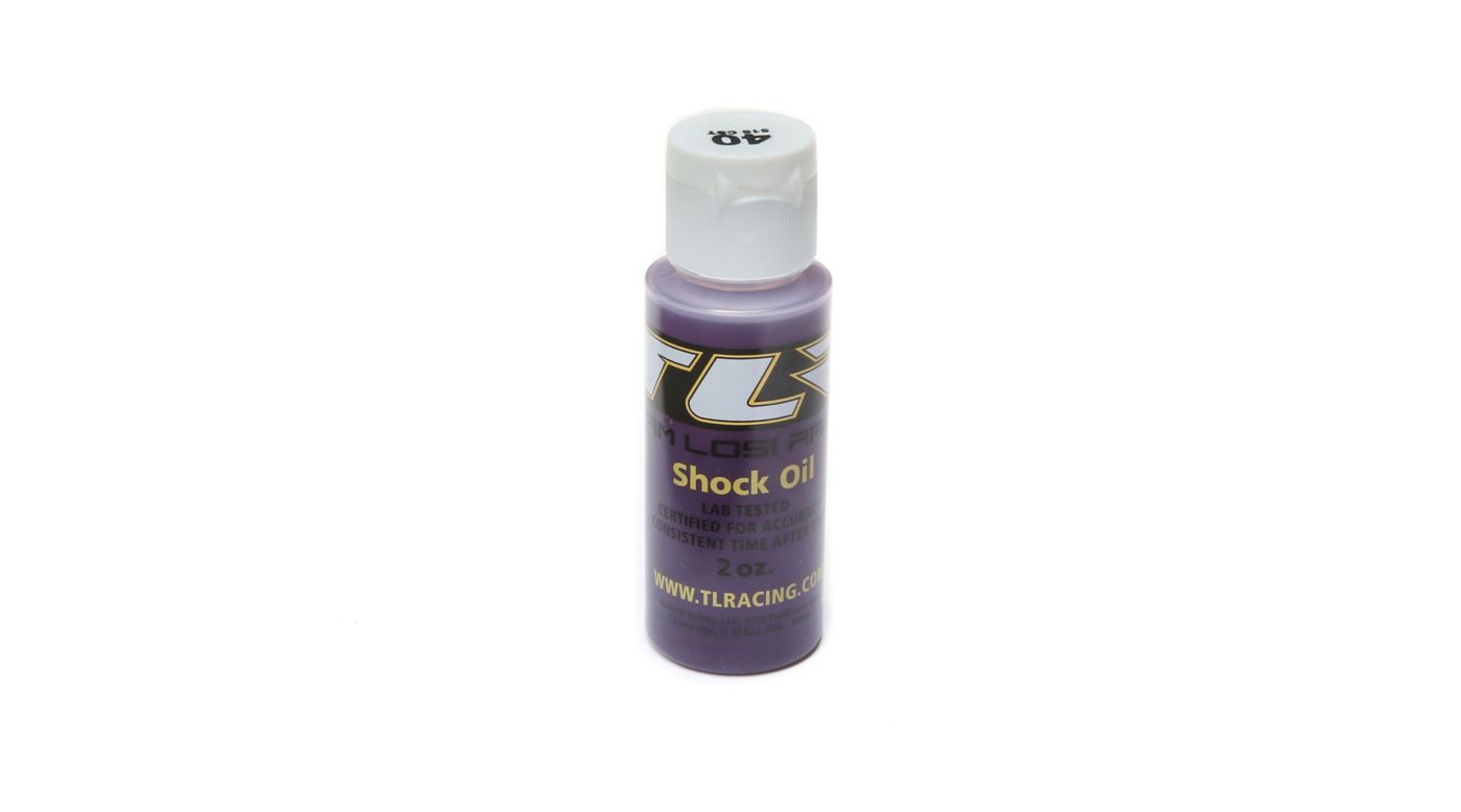 TLR Silicone Shock Oil, 40wt, 2oz - TLR74010