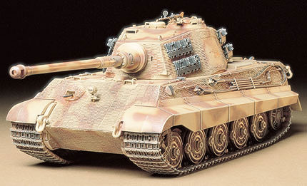 Tamiya German King Tiger Production Turret - 1:35 bouwpakket