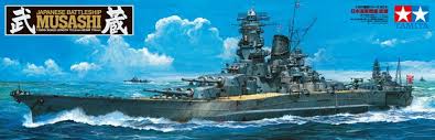 Tamiya Japanese Battleship Musashi - 1:350 Bouwpakket
