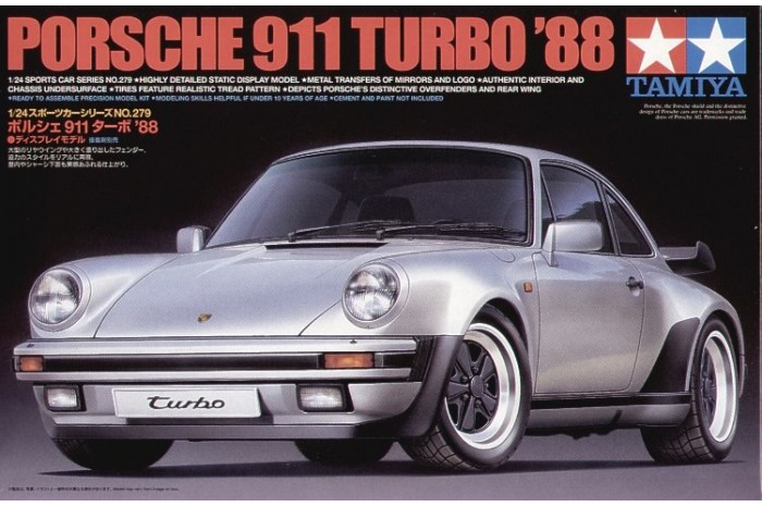 Tamiya Porsche 911 Turbo 1988 1:24 - 24279