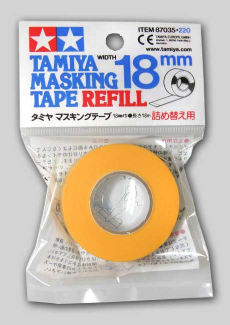 Tamiya masking tape navulverpakking - 18MM