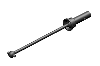 Team Corally CVD Drive Shaft - Short - Front - 1 pc - C-00180-360
